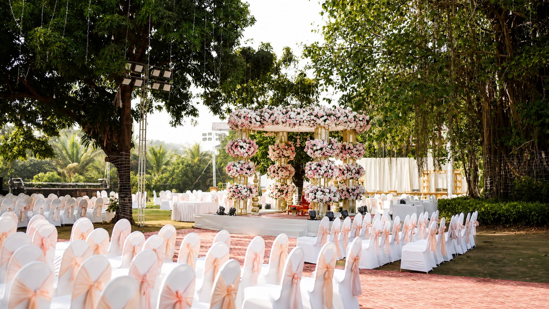 Conference and event setup
